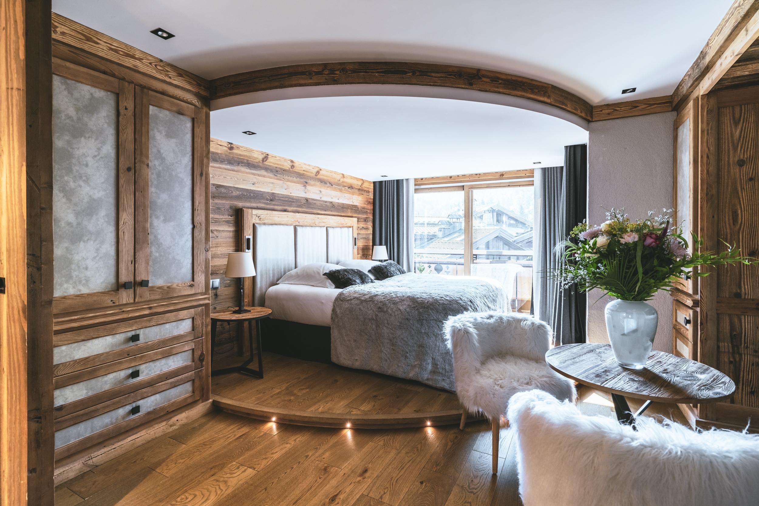 Hotel Les Peupliers Courchevel Esterno foto