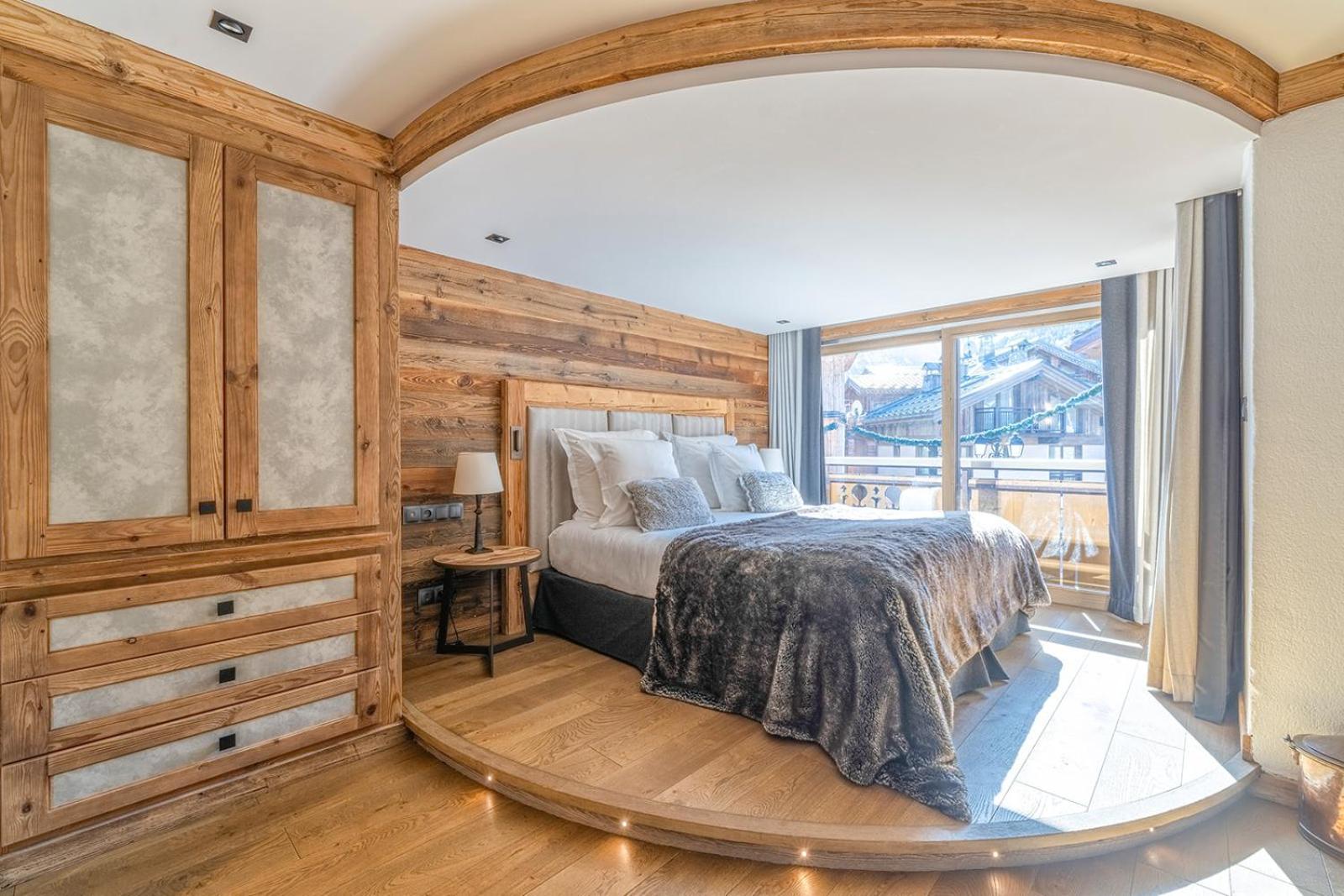 Hotel Les Peupliers Courchevel Esterno foto