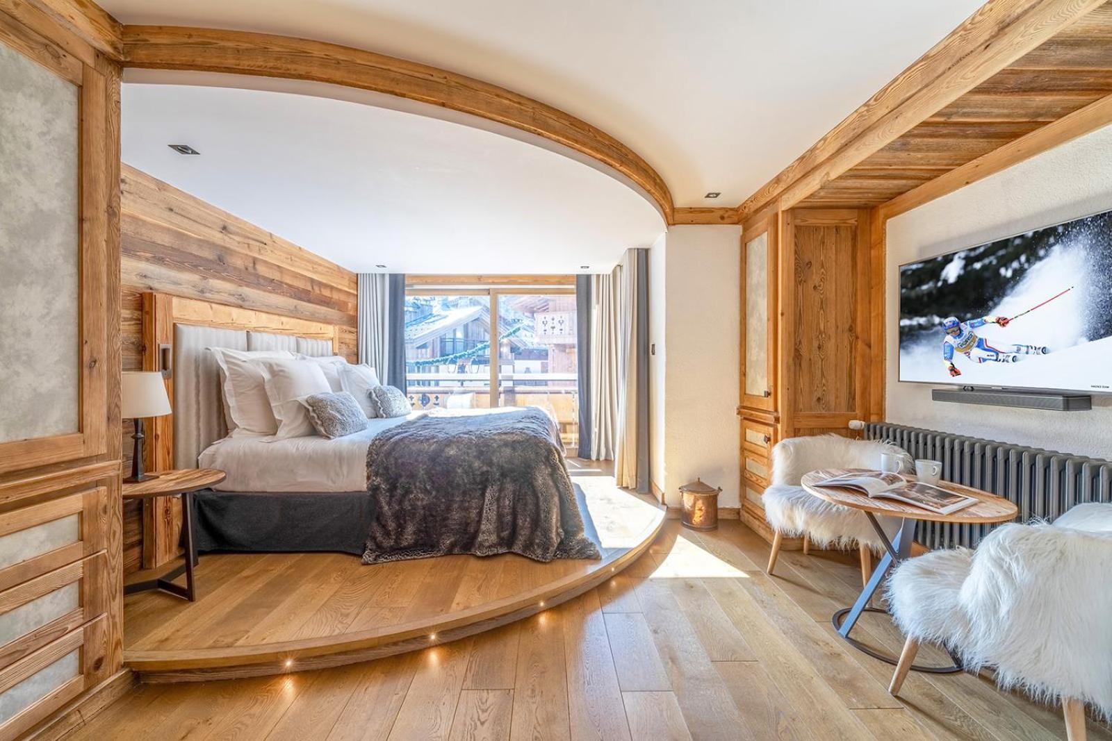 Hotel Les Peupliers Courchevel Esterno foto