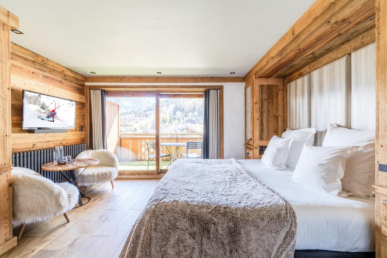 Hotel Les Peupliers Courchevel Esterno foto